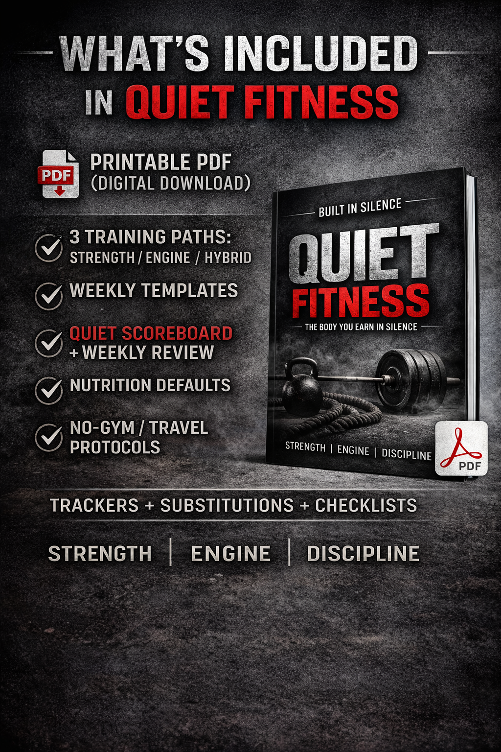 Built in Silence - Quiet Fitness